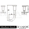 Hudson Reed Ultra HEX317 Helix Mixer Spare Parts Diagram