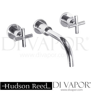 Hudson Reed / Ultra HEX317 Helix Crosshead Wall-Mounted Basin Mixer Tap Spare Parts