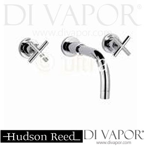 Hudson Reed / Ultra HEX373 Helix Crosshead Wall-Mounted Bath Filler Spout Spare Parts