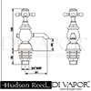 Hudson Reed Ultra HF301 York Spare Parts Diagram