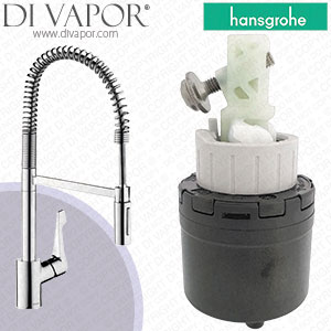 Hansgrohe 14806000 Cento Chrome Single Lever Kitchen Mixer XXL 2jet 03/14 Tap Cartridge - HG-1070