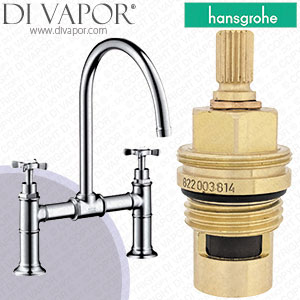 Hansgrohe Axor Montreux 16803000 Kitchen Mixer Clockwise Turn to Open Compatible Kitchen Tap Cartridge - HG-1121