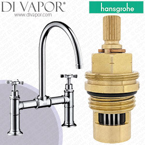 Hansgrohe Axor Montreux 16803000 Kitchen Mixer Anti-Clockwise Turn to Open Compatible Kitchen Tap Cartridge - HG-1122