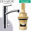Hansgrohe Focus S Chrome Kitchen Mixer with Device Shut-Off Valve 31783000 Tap Compatible Cartridge - HG-1162