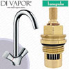 Hansgrohe Logis M31 2-Handle Kitchen Mixer 71280000 Tap Anti-Clockwise Turn to Open 1/4 Turn Compatible Cartridge - HG-1192