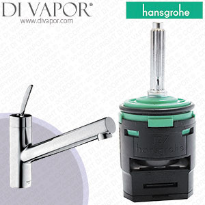 Hansgrohe Axor Starck 10800000 Chrome Kitchen Mixer Tap - 04/01 to 12/07 - Cartridge - HG-1270 V2
