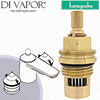 Hansgrohe Axor 1901 Chrome 3-Hole Basin Mixer 19033000 Anti-Clockwise Turn to Open 1/4 Turn Compatible Tap Cartridge - HG-1272