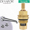 Hansgrohe Axor Bouroullec Chrome 2-Handle Basin Mixer 19140000 Anti-Clockwise Turn to Open 1/4 Turn Compatible Tap Cartridge - HG-1332