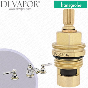 Hansgrohe Axor Carlton Aranja/GoldOptic Basin Mixer 17125680 Clockwise Turn to Open 1/4 Turn Compatible Tap Cartridge - HG-1471