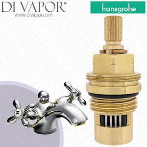 Hansgrohe Axor Carlton Aranja/Gold Optic Basin Mixer 17032680 Anti-Clockwise Turn to Open 1/4 Turn Compatible Tap Cartridge - HG-1492