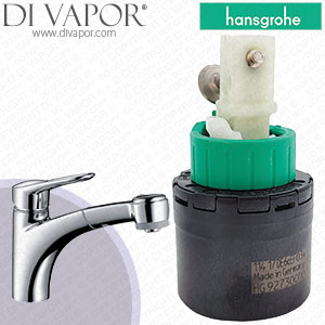 Hansgrohe Metropol E Chrome Kitchen Mixer DN15 with Pull Out Spray 14837000 Cartridge - HG-1590