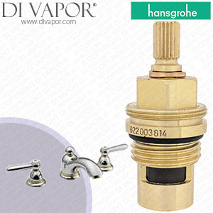 Hansgrohe Axor Carlton Basin Mixer 17135000 Clockwise Turn to Open 1/4 Turn Compatible Tap Cartridge - HG-1621