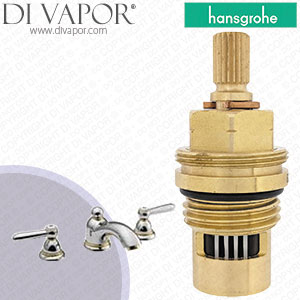 Hansgrohe Axor Carlton Basin Mixer 17135000 Anti-Clockwise Turn to Open 1/4 Turn Compatible Tap Cartridge - HG-1622
