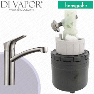 Hansgrohe MyCube Stainless Steel Single Lever Kitchen Mixer M 13815800 Cartridge - HG-1670