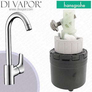 Hansgrohe MySport Stainless Steel Single Level Kitchen Mixer L 13862800 Cartridge - HG-1710