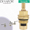Hansgrohe Axor Carlton Fine Brass Basin Mixer 17125840 Clockwise Turn to Open 1/4 Turn Compatible Tap Cartridge - HG-1761