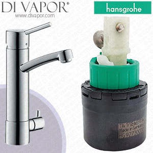Hansgrohe Talis Chrome Basin Mixer with Device Shut-Off Valve 31516000 Cartridge - HG-1770