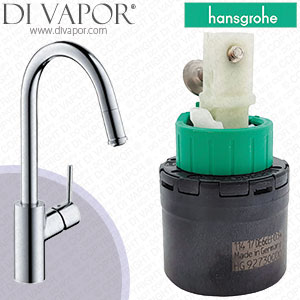 Hansgrohe Talis S Chrome Sink Mixer 260 Pull-Out Spout 2 Ticks 14872019 Cartridge - HG-1840