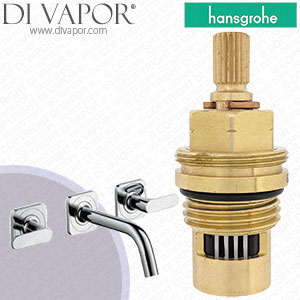 Hansgrohe Axor Citterio M Chrome Basin Mixer with 166mm Spout 34313000 Compatible Left Closing Cartridge - HG-2011