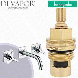 Hansgrohe Axor Citterio M Chrome Basin Mixer with 166mm Spout 34215000 Clockwise Turn to Open 1/4 Turn Compatible Cartridge - HG-2021
