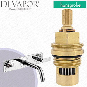 Hansgrohe Axor Citterio M Chrome Basin Mixer w/ 166mm Spout 34314000 Compatible Right Closing Cartridge - HG-2042