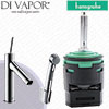 Hansgrohe Axor Starck Chrome 90 Basin Mixer with Hand Shower 10300000 Cartridge Assy - HG-2150