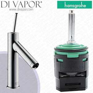 Hansgrohe Axor Starck Chrome 90 Pin Handle Basin Mixer 10111000 Cartridge - HG-2210