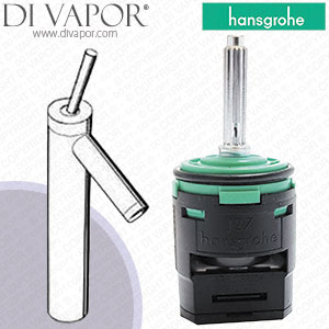 Hansgrohe Axor Starck Chrome Basin Mixer with Cylindrical Handle 10022000 Cartridge - HG-2220