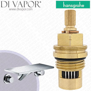 Hansgrohe Axor Massaud Chrome Basin Mixer with 170mm Spout 18112000 Anti-Clockwise Turn to Open 1/4 Turn Compatible Cartridge - HG-2271