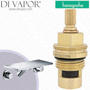 Hansgrohe Axor Massaud Chrome Basin Mixer with 170mm Spout 18112000 Clockwise Turn to Open 1/4 Turn Compatible Cartridge - HG-2272