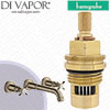 Hansgrohe Axor Montreux Brushed Nickel Basin Mixer 16532820 Anti-Clockwise Turn to Open 1/4 Turn Compatible Cartridge - HG-2362