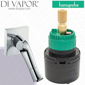 Hansgrohe Axor Starck Organic Chrome Basin Mixer Tap with 187mm Spout 12015000 Cartridge - HG-2420