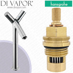 Hansgrohe Axor Starck Chrome 220 Basin Mixer 10050000 Anti-Clockwise Turn to Open Compatible Shut off Unit - HG-2501