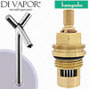 Hansgrohe Axor Starck Chrome 220 Basin Mixer 10050000 Anti-Clockwise Turn to Open Compatible Shut off Unit - HG-2501