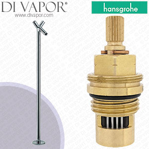 Hansgrohe Axor Starck Satinox Free Standing Basin Mixer 10060810 Tap Anti-Clockwise Turn to Open 1/4 Turn Compatible Cartridge - HG-2562