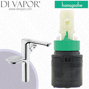 Hansgrohe Axor Urquiola Chrome 280 Basin Mixer with Waste Set 11023000 Tap Cartridge - HG-2610