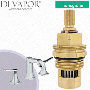 Hansgrohe Metris Classic Chrome 100 Basin Mixer 31073000 Anti-Clockwise Turn to Open Cartridge Compatible Spare - HG-2742