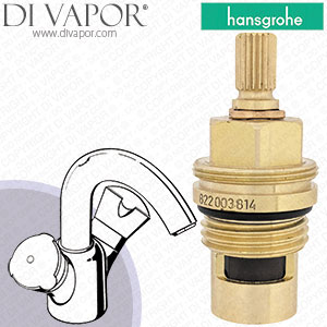 Hansgrohe Axor Mondaro Aranja/Gold Optic Basin Mixer 18035680 Clockwise Turn to Open Cartridge Compatible Spare - HG-2761