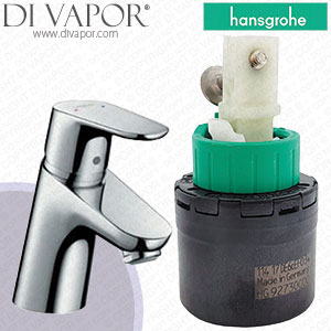 Hansgrohe Focus Chrome 70 Basin Mixer With Pop-Up Waste 31730000 Cartridge - HG-2830