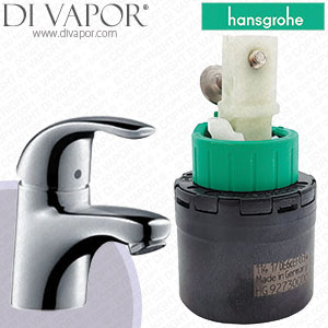 Hansgrohe Focus E Chrome Basin Mixer with Chain 31715000 Cartridge - HG-2960