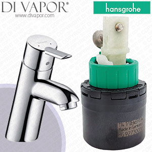 Hansgrohe Focus S Chrome Basin Mixer with PEX Plug-In Hoses DN15 31703000 Cartridge - HG-3030