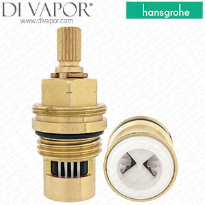 Hansgrohe Mondial 3 Hole Bath Set 15336000 Anti-Clockwise Turn to Open 1/4 Turn Compatible Cartridge - HG-3052