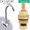 Hansgrohe 32310000 Talis 3-Hole Basin Mixer 150 with Pop-Up Waste Clockwise Turn to Open 1/4 Turn Compatible Cartridge - HG-3101