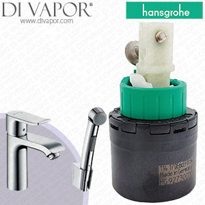 Hansgrohe Metris Basin Mixer w/ Hand Shower & 160cm Hose 31285000 Cartridge - HG-3110