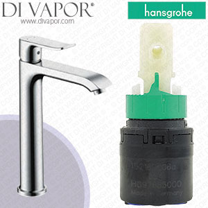 Hansgrohe Metris Chrome 200 Basin Mixer with Pop-Up Waste Set 31183000 Cartridge - HG-3150