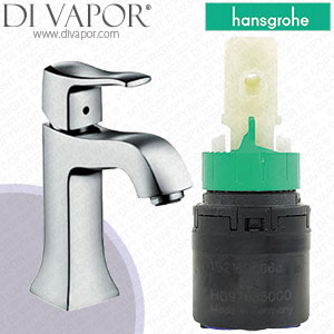 Hansgrohe Metris Classic Chrome 100 Basin Mixer 31075000 Cartridge - HG-3170