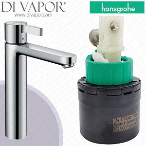 Hansgrohe Metris S Basin Mixer with Pop-Up Waste Set 31021000 Tap Cartridge - HG-3210