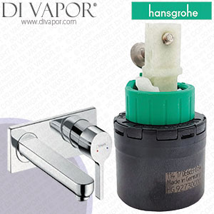 Hansgrohe Metris S Chrome Basin Mixer with 22.5cm Spout 31163000 Tap Cartridge - HG-3240