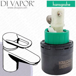 Hansgrohe Metropol Chrome HG Basin Mixer Metropol Low Pressure 14017000 Tap Cartridge - HG-3320