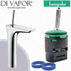 Hansgrohe PuraVida Single Lever Basin Mixer 200 with Waste 15081000 Cartridge - HG-3580